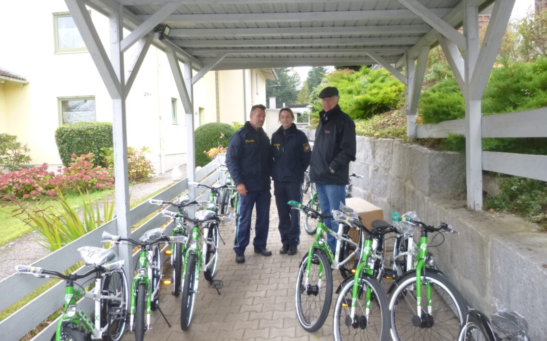 Fahrräder für die Polizeiinspektion Bad Aibling